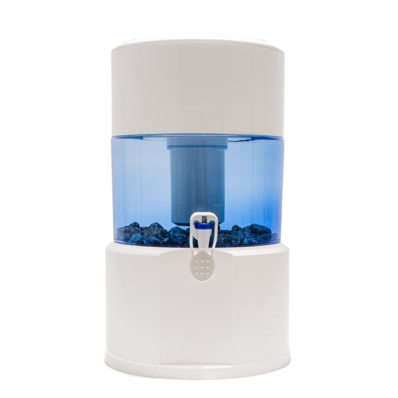 Aqualine glas 18 liter alkalische waterfilter