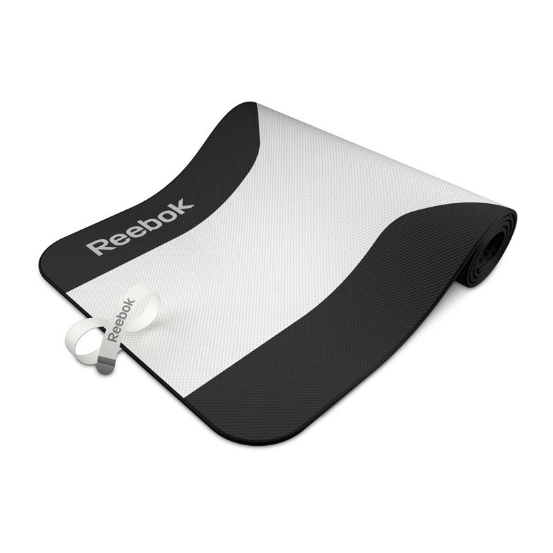 Reebok Yoga mat zwart/wit massage mat