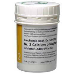 Dr Schüssler zouten nr 2 Calcium phosphoricum, celzouten Schüsslerzouten  