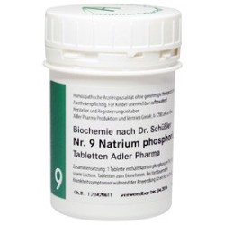 Dr Schüssler zouten nr 9 Natrium Phosphoricum, Schüsslerzouten  