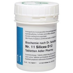 Dr Schüssler zouten nr 11 Silicea, celzouten Schüsslerzouten  