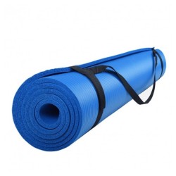 Yoga mat blauw extra zacht